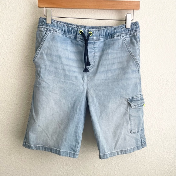 Cat & Jack Boys Utility Pull-On
Jean Shorts Size 16 - Picture 2 of 7